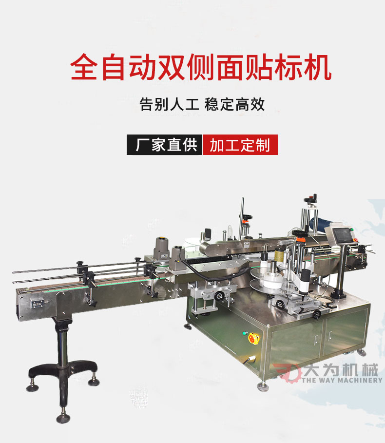 全自動雙側面貼標機(圖1)